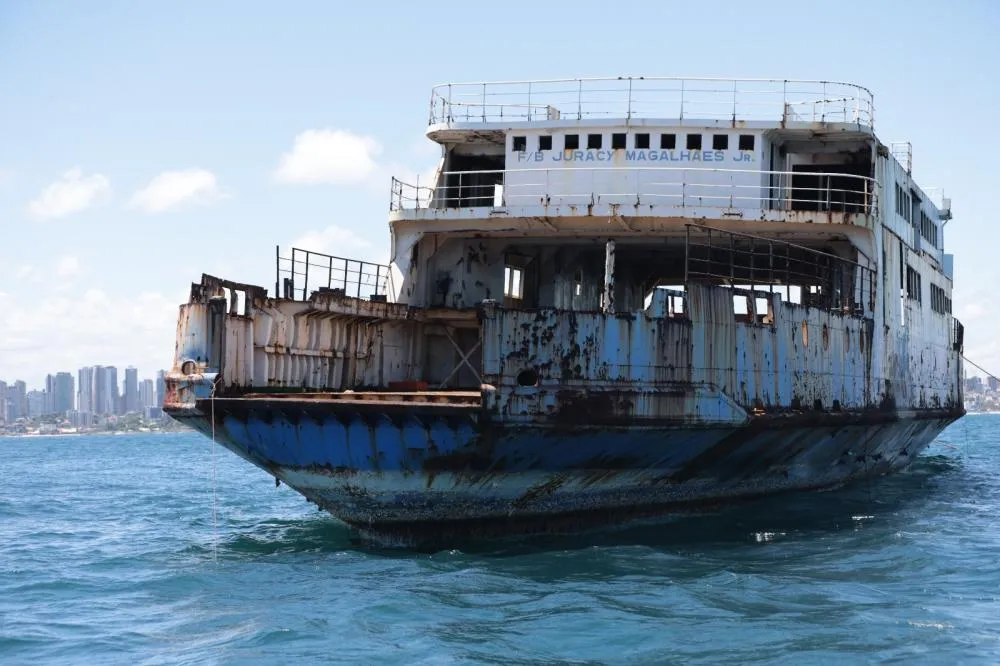 Ferryboat Juracy Magalhães. Foto: Matheus Landim/GOVBA
