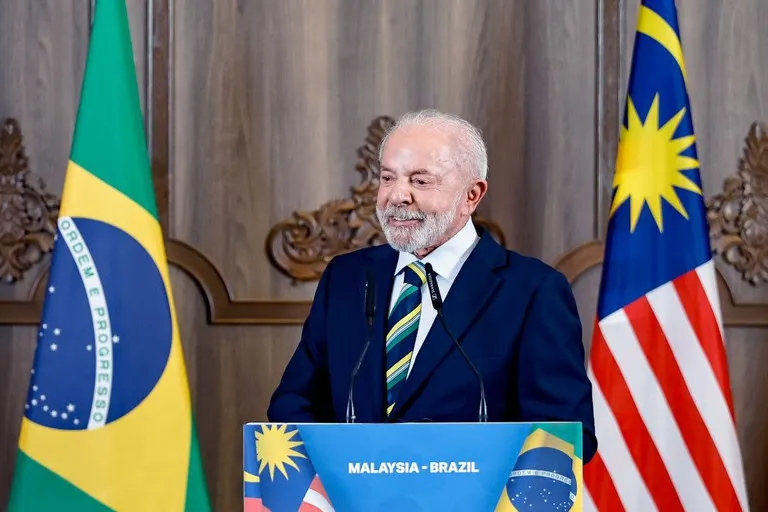 Lula apontou a sinergia entre a presidência malásia da ASEAN e as presidências brasileiras do G20 e do BRICS, que compartilham as mesmas duas ideias norteadoras: inclusividade e sustentabilidade - Foto: Ricardo Stuckert/Secom-PR
