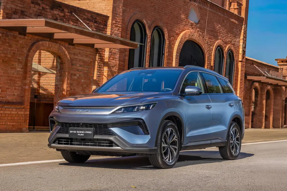 BYD lança Song Pro Super-Híbrido Flex Fuel no Brasil com motor compatível com etanol e gasolina